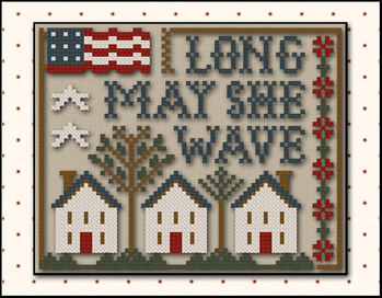 2024 Classic Colorworks Long may she Wave w/ Threads